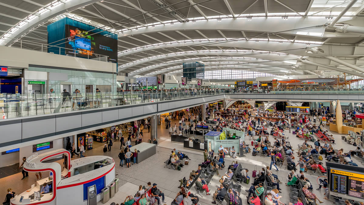 Heathrow Airport Debuts Living Wall To De-Stress Passengers