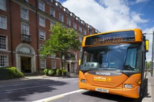 A Cardiff Bus bus