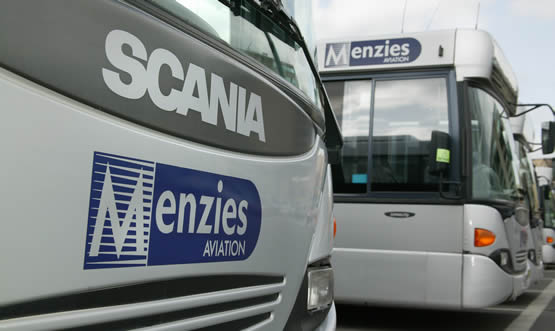 Menzies Aviation Bus