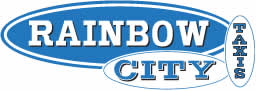 Rainbow City Taxis Logo